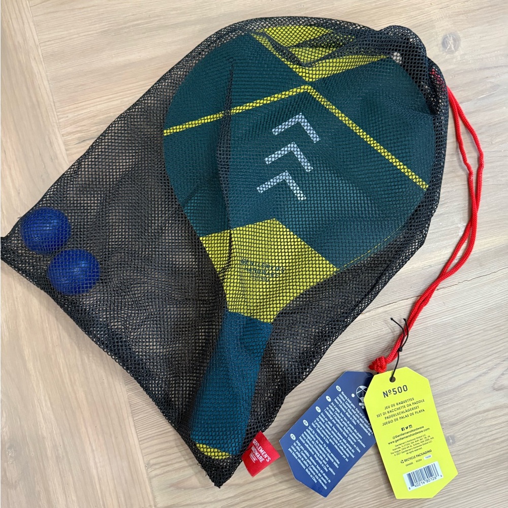 Yellow and Green Paddle Set